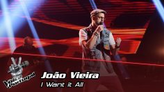 João Vieira – “I want it all” | Provas Cegas | The Voice Portugal
