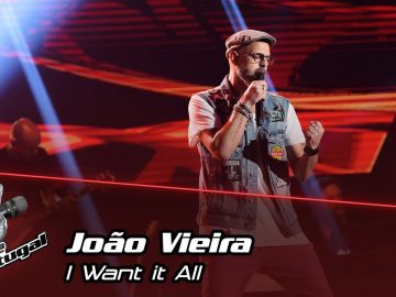 João Vieira – “I want it all” | Provas Cegas | The Voice Portugal
